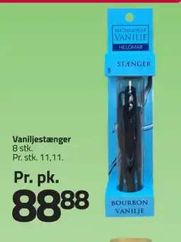 Fleggaard Vaniljestænger tilbud