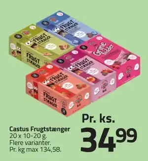 Fleggaard Castus Frugtstænger tilbud