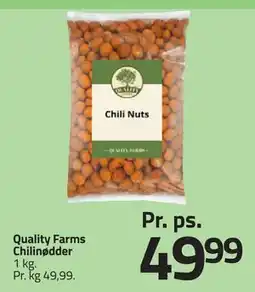 Fleggaard Quality Farms Chilinødder tilbud