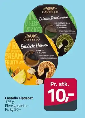 Fleggaard Castello Flødeost tilbud