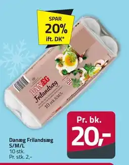 Fleggaard Danæg Frilandsæg S/M/L tilbud