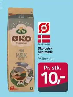 Fleggaard Økologisk Minimælk tilbud