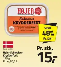 Fleggaard Højer Schweizer Krydderfedt tilbud
