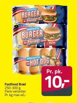 Fleggaard Fastfood Brød tilbud