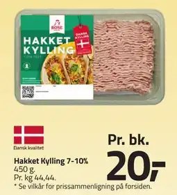 Fleggaard Hakket Kylling 7-10% tilbud