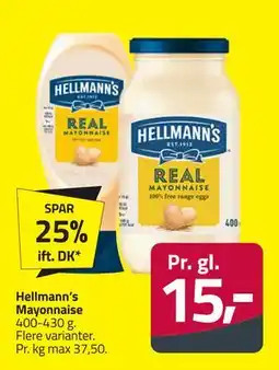 Fleggaard Hellmann’s Mayonnaise tilbud