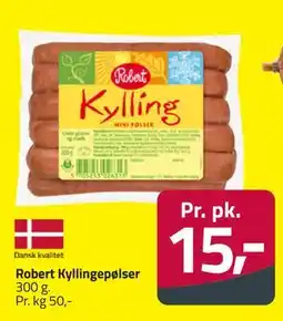 Fleggaard Robert Kyllingepølser tilbud