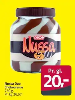 Fleggaard Nussa Duo Chokocreme tilbud