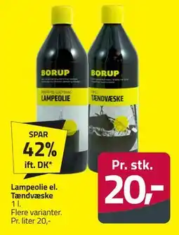 Fleggaard Lampeolie el. Tændvæske tilbud