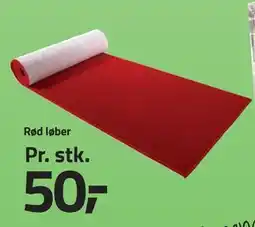 Fleggaard Rød løber tilbud