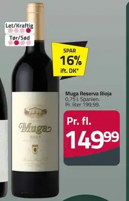 Fleggaard Muga Reserva Rioja tilbud