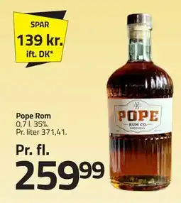 Fleggaard Pope Rom tilbud