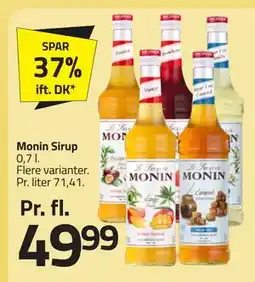 Fleggaard Monin Sirup tilbud