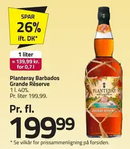 Fleggaard Planteray Barbados Grande Réserve tilbud