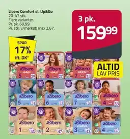 Fleggaard Libero Comfort el. Up&Go tilbud