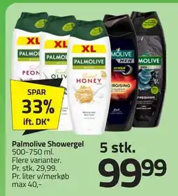Fleggaard Palmolive Showergel tilbud