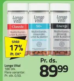 Fleggaard Longo Vital tilbud