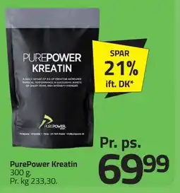 Fleggaard PurePower Kreatin tilbud