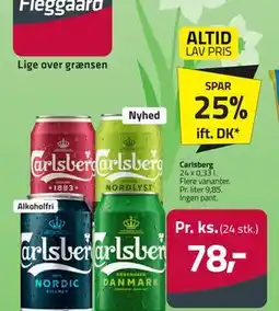 Fleggaard Carlsberg tilbud