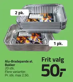 Fleggaard Alu-Bradepande el. Bakker tilbud