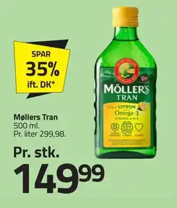 Fleggaard Møllers Tran tilbud