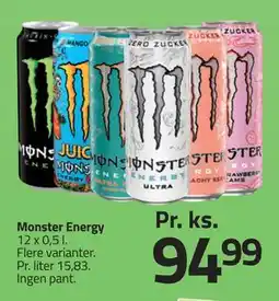 Fleggaard Monster Energy tilbud