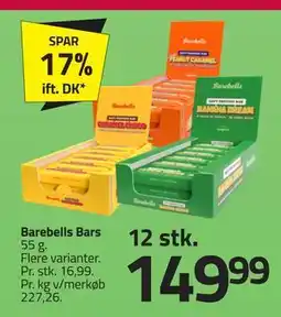 Fleggaard Barebells Bars tilbud