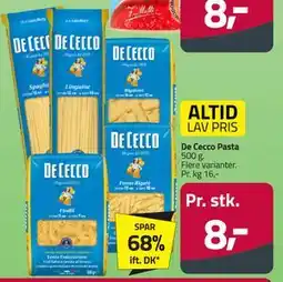 Fleggaard De Cecco Pasta tilbud
