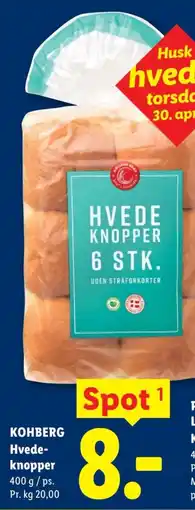 Lidl KOHBERG Hvede knopper tilbud