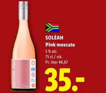 SOLÉAH Pink moscato