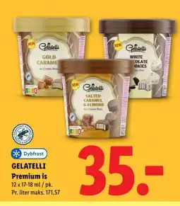 Lidl GELATELLI Premium is tilbud