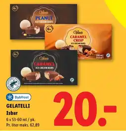 Lidl GELATELLI Isbar tilbud
