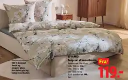 Lidl LIVARNO Sengesæt af bomuldssatin tilbud