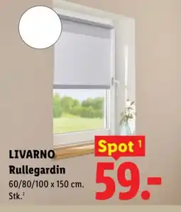 Lidl LIVARNO Rullegardin tilbud