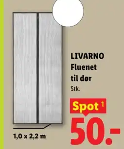 Lidl LIVARNO Fluenet til dør tilbud