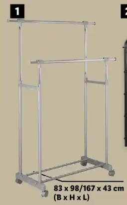 Lidl LIVARNO Tøjstativ tilbud