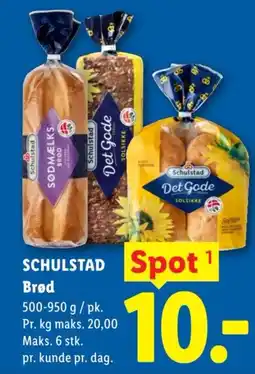 Lidl SCHULSTAD Brød tilbud
