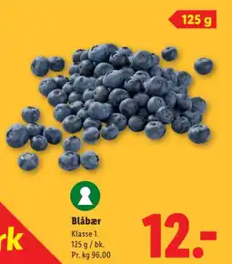 Lidl Blåbær tilbud