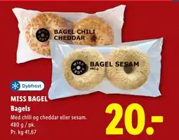 Lidl MISS BAGEL Bagels tilbud