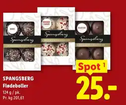Lidl SPANGSBERG Flødeboller tilbud