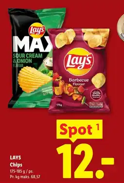 Lidl LAYS Chips tilbud