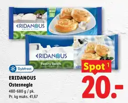 Lidl ERIDANOUS Ostesnegle tilbud