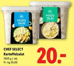 Lidl CHEF SELECT Kartoffelsalat tilbud