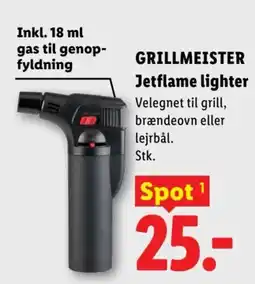 Lidl GRILLMEISTER Jetflame lighter tilbud