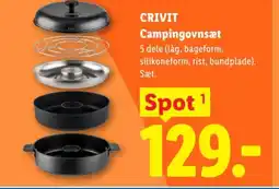 Lidl CRIVIT Campingovnsæt tilbud