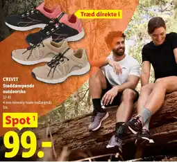 Lidl CRIVIT Støddæmpende outdoorsko tilbud