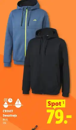 Lidl CRIVIT Sweattrøje tilbud