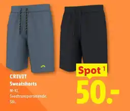 Lidl CRIVIT Sweatshorts tilbud