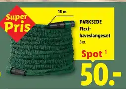 Lidl PARKSIDE Flexi- haveslangesæt tilbud