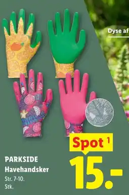 Lidl PARKSIDE Havehandsker tilbud